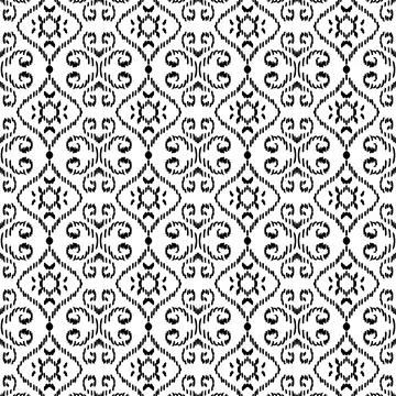 Ethnic ikat patterns geometric native tribal boho motif aztec textile fabric car Illustrazione stock