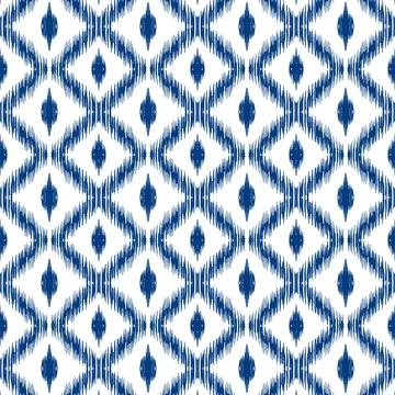 Ethnic ikat patterns geometric native tribal boho motif aztec textile fabric car Illustrazione stock