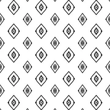Ethnic ikat patterns geometric native tribal boho motif aztec textile fabric car Illustrazione stock