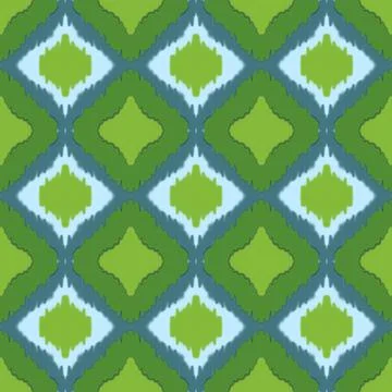 Ethnic ikat patterns geometric native tribal boho motif aztec textile fabric car Illustrazione stock