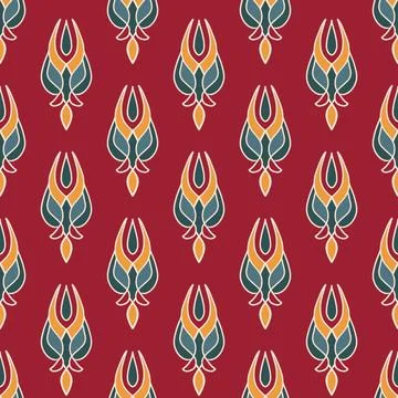 Ethnic ikat patterns geometric native tribal boho motif aztec textile fabric car Stock Illustration