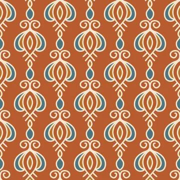 Ethnic ikat patterns geometric native tribal boho motif aztec textile fabric car Illustrazione stock