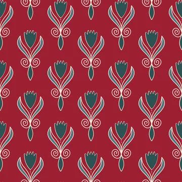 Ethnic ikat patterns geometric native tribal boho motif aztec textile fabric car Illustrazione stock