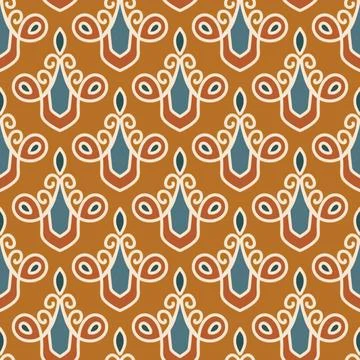 Ethnic ikat patterns geometric native tribal boho motif aztec textile fabric car Stock Illustration