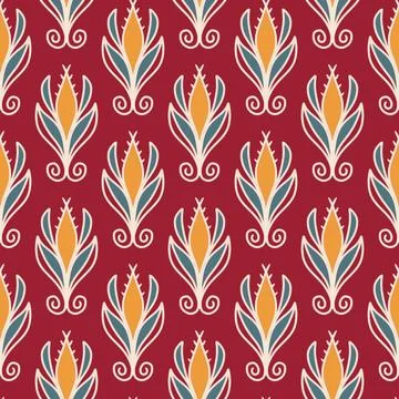 Ethnic ikat patterns geometric native tribal boho motif aztec textile fabric car Stock Illustration
