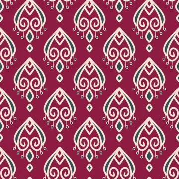 Ethnic ikat patterns geometric native tribal boho motif aztec textile fabric car Illustrazione stock