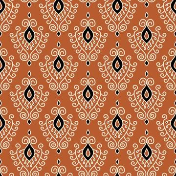 Ethnic ikat patterns geometric native tribal boho motif aztec textile fabric car Stock Illustration