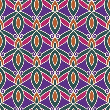 Ethnic ikat patterns geometric native tribal boho motif aztec textile fabric car Illustrazione stock