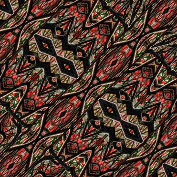 Ethnic Intricate Pattern Illustration