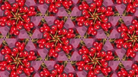 Ethnic Mandala Pattern with Symmetrical Geometry for Wallpaper Stock Illustration