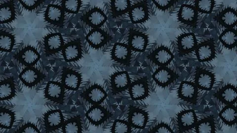 Ethnic Mandala Pattern with Symmetrical Geometry for Wallpaper Stock Illustration