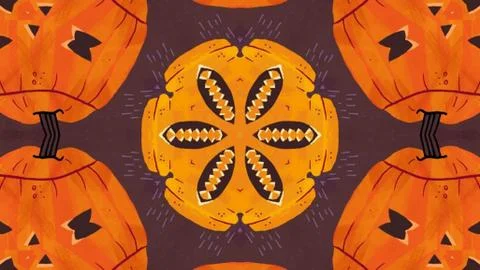 Ethnic Mandala Pattern with Symmetrical Geometry for Wallpaper Stock Illustration