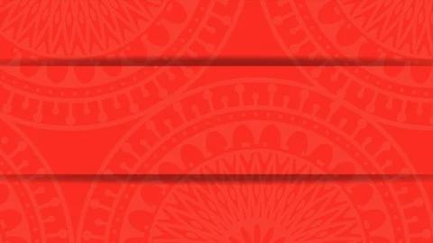 Ethnic mandalas frame boho style pattern Stock Footage 112831704