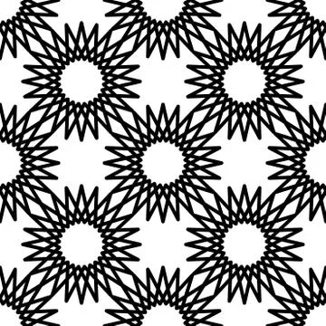 Ethnic ornament pattern laser cut Stock Illustration