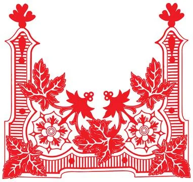 Ethnic ornament pattern. Vector illustration. circular ancient russian orname Stock Illustration