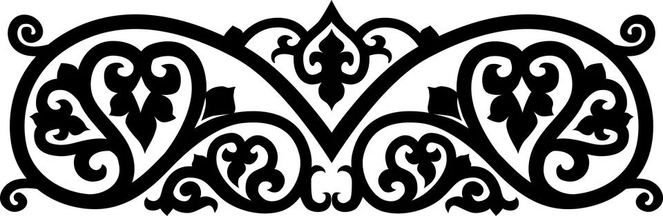 Ethnic ornament pattern. Vector illustration. diamond ancient russian ornamen Illustrazione stock