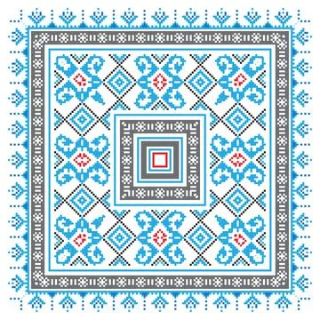 Ethnic ornament, seamless pattern. Vector illustration Stock Illustration