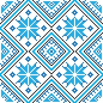 Ethnic ornament, seamless pattern. Vector illustration Stock Illustration