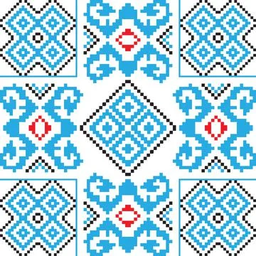 Ethnic ornament, seamless pattern. Vector illustration Stock Illustration
