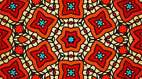 Ethnic pattern, abstract background Vídeo Stock 82940879