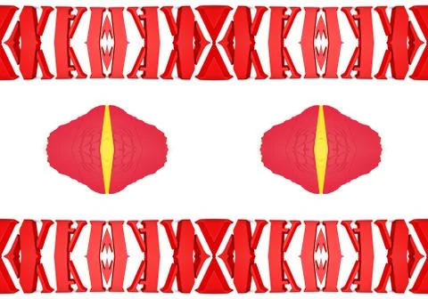 Ethnic pattern. abstract kaleidoscope  fabric design. Illustration