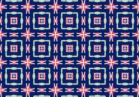 Ethnic pattern. abstract kaleidoscope Illustration