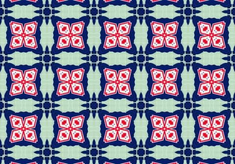 Ethnic pattern. abstract kaleidoscope 스톡 일러스트