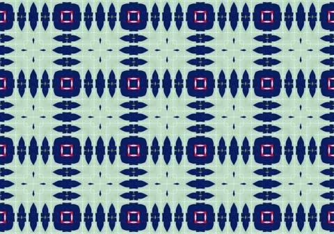 Ethnic pattern. abstract kaleidoscope Illustrazione stock