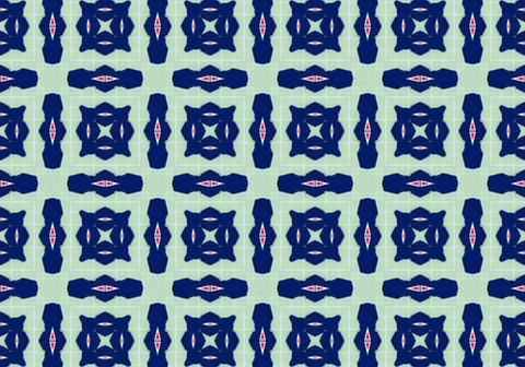 Ethnic pattern. abstract kaleidoscope Illustrazione stock