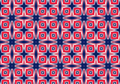 Ethnic pattern. abstract kaleidoscope Illustrazione stock