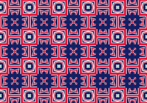 Ethnic pattern. abstract kaleidoscope Illustrazione stock