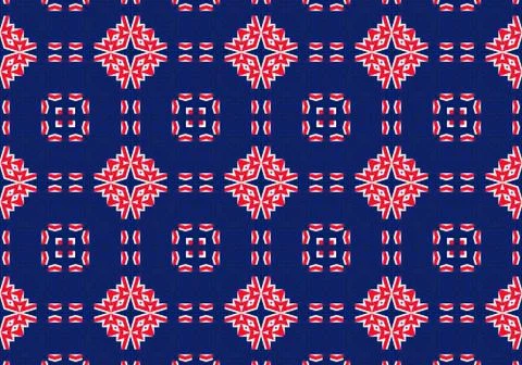 Ethnic pattern. abstract kaleidoscope Иллюстрация