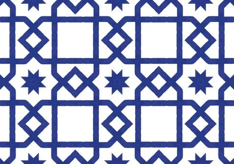 Ethnic pattern. abstract kaleidoscope Stock-Illustration