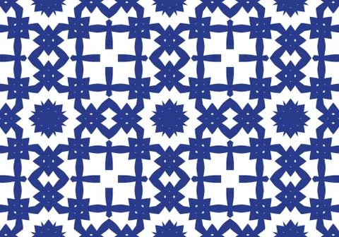 Ethnic pattern. abstract kaleidoscope Illustrazione stock