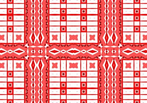 Ethnic pattern. abstract kaleidoscope Stock-Illustration
