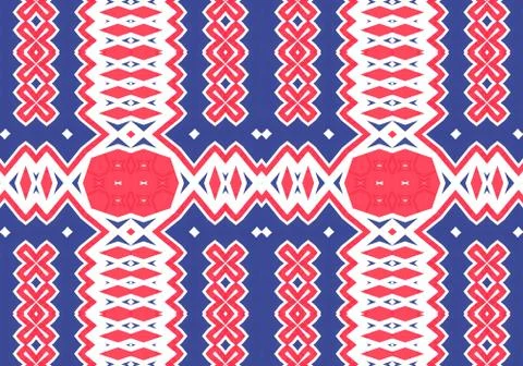 Ethnic pattern. abstract kaleidoscope Иллюстрация