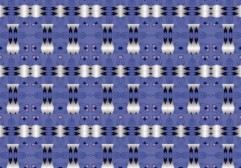 Ethnic pattern. abstract kaleidoscope Illustrazione stock