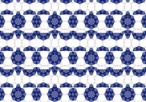 Ethnic pattern. abstract kaleidoscope Stock-Illustration