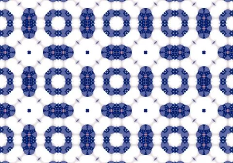 Ethnic pattern. abstract kaleidoscope Illustrazione stock