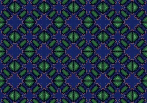 Ethnic pattern. abstract kaleidoscope Stock-Illustration