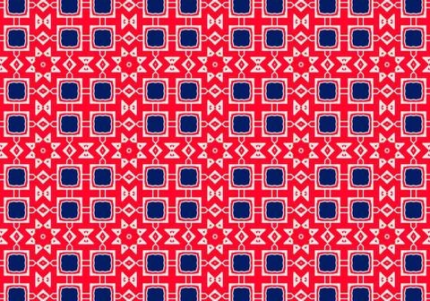 Ethnic pattern. abstract kaleidoscope Stock-Illustration