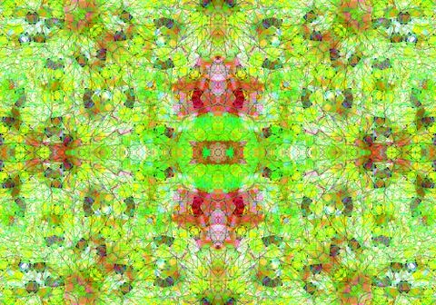 Ethnic pattern. abstract kaleidoscope Illustration