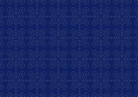 Ethnic pattern. abstract kaleidoscope Illustrazione stock