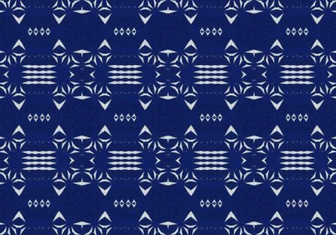 Ethnic pattern. abstract kaleidoscope Stock-Illustration