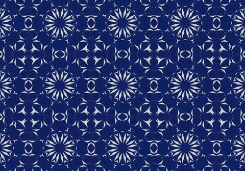 Ethnic pattern. abstract kaleidoscope Illustrazione stock