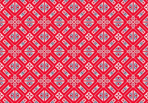 Ethnic pattern. abstract kaleidoscope Illustration