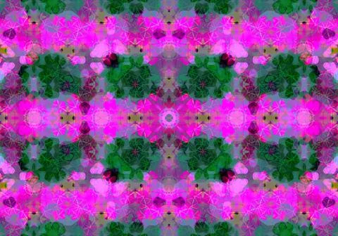 Ethnic pattern. abstract kaleidoscope Illustrazione stock