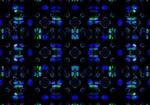 Ethnic pattern. abstract kaleidoscope Illustration