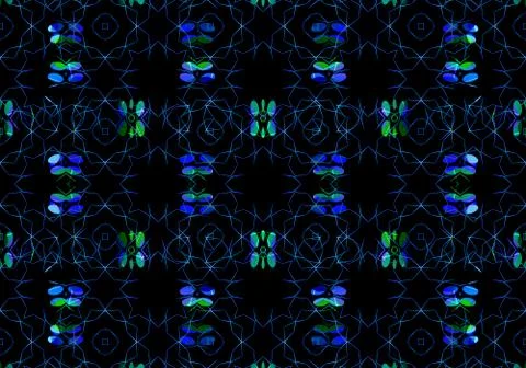 Ethnic pattern. abstract kaleidoscope Stock-Illustration