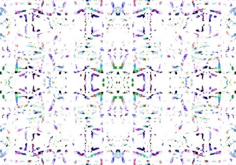 Ethnic pattern. abstract kaleidoscope Illustrazione stock